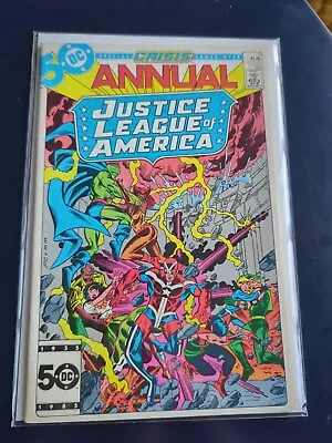 Buy DC Comics Justice League Of America Annual No 3 1985  $1.25 USA Crisis Crossover • 4£