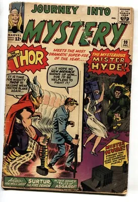 Buy Journey Into Mystery #99 - 1963 - Marvel - G - Comic Book • 86.38£