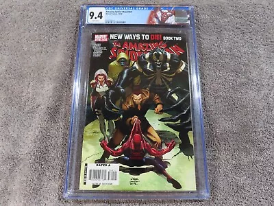 Buy 2008 MARVEL Comics AMAZING SPIDER-MAN #569 1st Cameo Ap. Of ANTI-VENOM - CGC 9.4 • 78.75£
