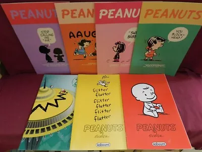 Buy Peanuts 1 4 6 18 20 27 28 B C Le Eccc Kaboom Variant Comic Lot Schulz 2012 Nm • 11.19£