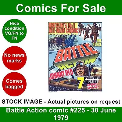 Buy Battle Action Comic #225 - 30 June 1979 - Nice No Writing • 3.99£