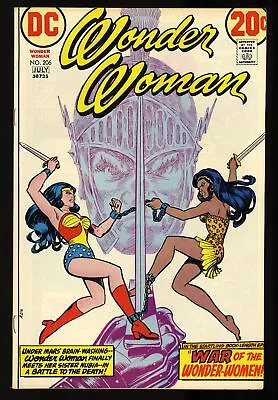 Buy Wonder Woman #206 NM- 9.2 Origin Of Nubia! DC Comics 1973 • 137.42£