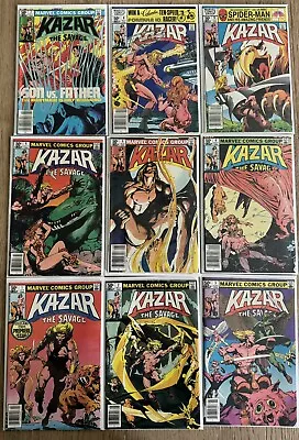Buy Ka-Zar The Savage #1-9 Marvel Comic Book Early First Run 1981 High Grades • 23.98£