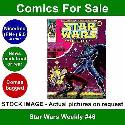 Buy Star Wars Weekly #46 Comic - Nice FN+ 20 December 1978 - Marvel UK • 4.99£