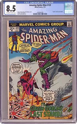 Buy Amazing Spider-Man #122 CGC 8.5 1973 4189281002 • 398.12£