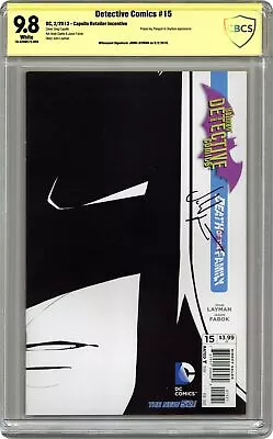 Buy Detective Comics #15B Batman 1:25 Variant CBCS 9.8 SS Layman 2013 • 82.69£
