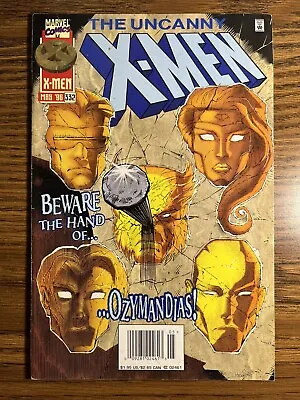 Buy Uncanny X-men 332 Newsstand Variant 1st App Of Ozymandias Marvel Comics 1996 • 3.90£
