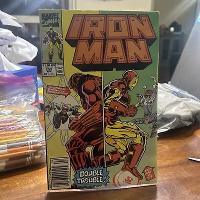 Buy Iron Man #255  MARVEL Comics 1990 MINT NEWSSTAND ISSUE • 9.49£