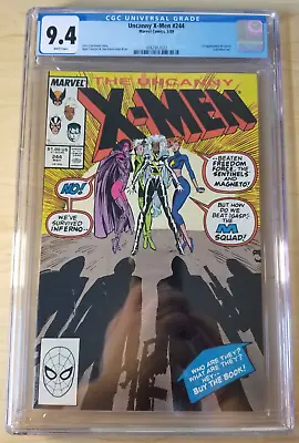 Buy Uncanny X-Men #244 - CGC 9.4 (1989, Marvel Comics) 1st Jubilee Appearance • 59.38£