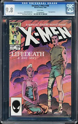 Buy Uncanny X-men #186 Cgc 9.8 White Pages Forge Appearance Cgc #0176499005 • 59.92£