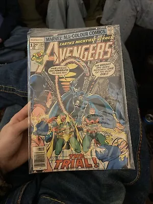 Buy Avengers 160 (1977) Grim Reaper App, Classic Issue Newsstand Marvel Comics A1 • 7.99£