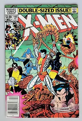 Buy Uncanny X-Men #166 Mid Grade Marvel Comics 1983 • 7.70£