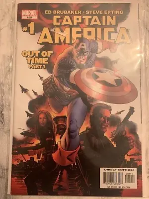 Buy Captain America 1 - 1st App Winter Soldier Marvel 2004 NM Hot Key MCU 1st Print • 29.99£