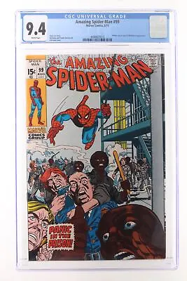 Buy Amazing Spider-Man #99 - Marvel Comics 1971 CGC 9.4 Johnny Carson And Ed McMahon • 237.51£