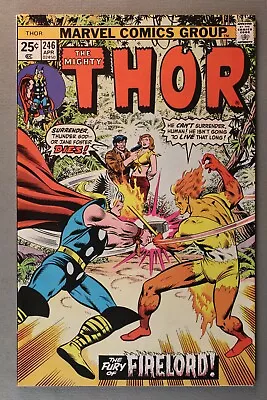 Buy The Mighty Thor #246 *1976*  The Fury Of FIRELORD!  Buscema & Sinnott ~ Art, 9.2 • 55.93£