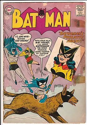 Buy Batman #133 1960 DC Comics 2.0 GD KEY 1ST KITE-MAN 3RD BAT-MITE BAT-HOUND APP • 74.29£