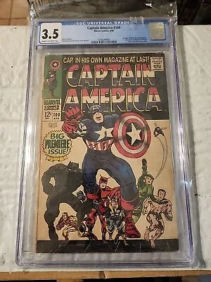 Buy Captain America #100 CGC 3.5 1968  • 209.51£