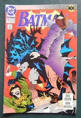 Buy BATMAN  Issue 492 , KNIGHTFALL Part One , DC COMICS 1993 • 8£