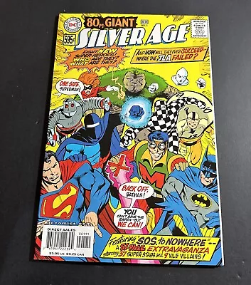 Buy Silver Age July 2000 Number 1 595 80 Pg Giant DC Comic Vf/Nm C-10 • 4.75£