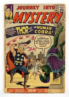 Buy Thor Journey Into Mystery #98 GD- 1.8 1963 • 30.19£