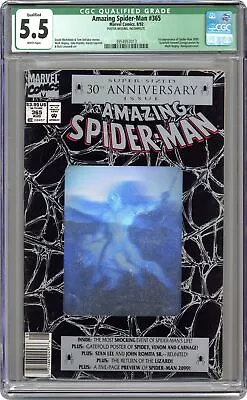 Buy Amazing Spider-Man #365N Newsstand Variant CGC 5.5 QUALIFIED 1992 3954957013 • 46.37£