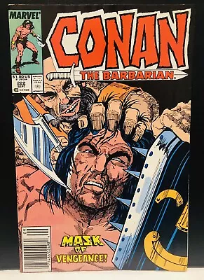 Buy CONAN THE BARBARIAN #222 Comic , Marvel Comics Newsstand • 5.10£