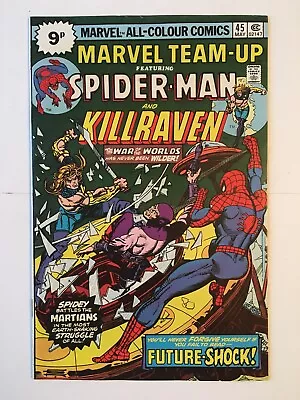 Buy Marvel Team-Up #45 VFN+ (8.5) MARVEL ( Vol 1 1976) Spider-Man, Killraven • 9£