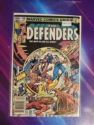 Buy Defenders #106 Vol. 1 8.0 Newsstand Marvel Comic Book Cm47-200 • 6.32£