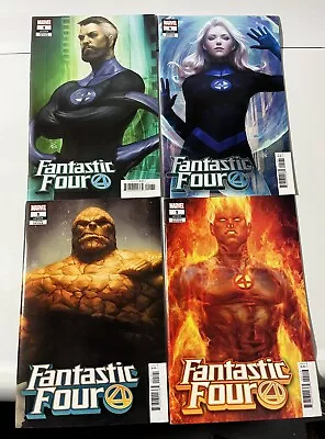 Buy Fantastic Four Vol 6 #1 Artgerm Variants + Regular Cover * 2018 * NM • 15£