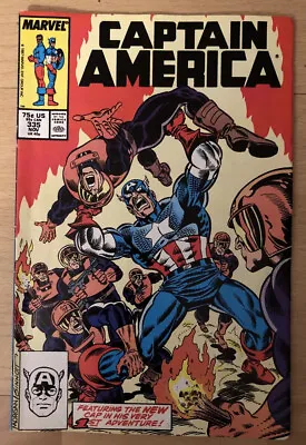 Buy Captain America 335 1st New Cap John Walker & Lemar As Bucky Take Down Watchdogs • 60.67£