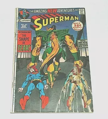 Buy Amazing New Adventures Superman DC Comic Book 241 The Shape Of Fear 1971 Vol. 1 • 16£