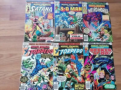 Buy Marvel Premier Comics Bundle. 27, 37, 38, 39, 40, 41. Santana, Torpedo, 3D Man • 18£