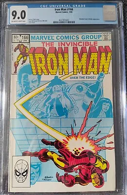 Buy Iron Man #166 CGC 9.0 Marvel 1983 Comic Book • 63.07£