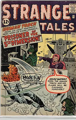 Buy Strange Tales 1951 #103 • 100.53£