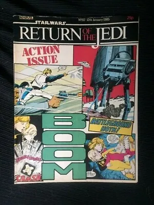 Buy Star Wars Return Of The Jedi Vintage UK Marvel Comic Issue 82 (1985)  • 2.99£