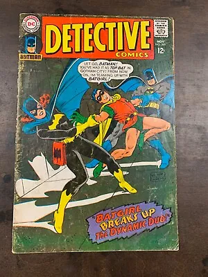 Buy DETECTIVE COMICS #369  BATMAN 1967 VG- Batgirl And Robin 1st Team Up • 39.49£