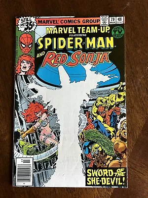 Buy Marvel Team-Up #79 1978 Spider-Man And Red Sonja • 11.85£