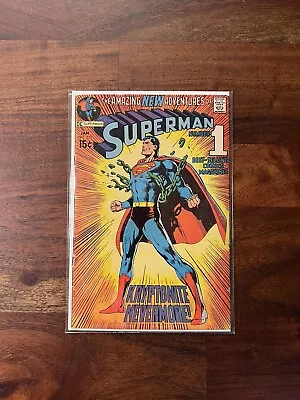 Buy Superman #233 (1971) Classic Neal Adams Cover! VG • 44.19£
