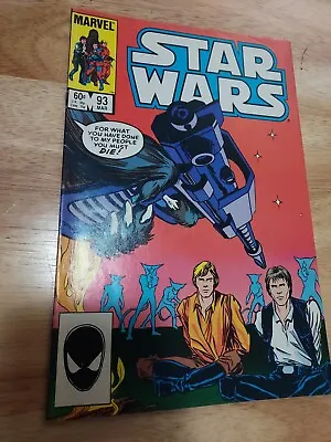 Buy Star Wars #93 (1985) 6.0 FN /1st Minka, Durne, Sami & Nirm! • 8.83£
