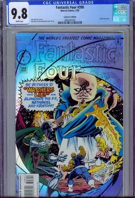 Buy Fantastic Four #398 Cgc 9.8, 1995, Watcher Appearance, Prism Foil Cover • 114.64£