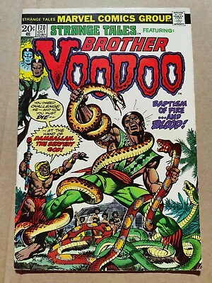 Buy STRANGE TALES #170 (Marvel/1973) 2nd Brother Voodoo FN Nice Midgrade  • 23.19£
