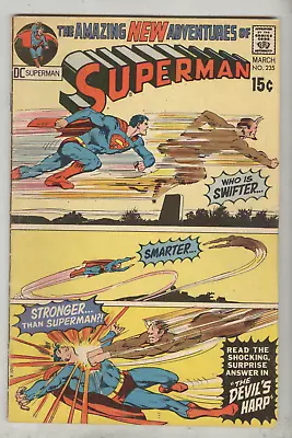 Buy Superman #235 March 1971 VG The Devil’s Harp • 4.79£