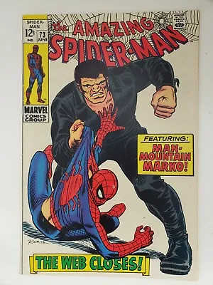 Buy Amazing Spider-Man #73 - First Appearance Of Silvermane & Man-Mountain Marko • 99.94£