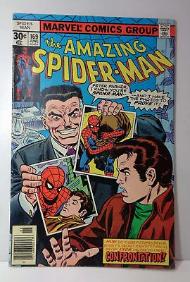 Buy 1977 The Amazing Spider-Man #169 FN+ 6.5 Jameson Cover • 9.53£
