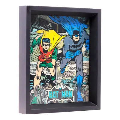 Buy 3D Lenticular Marvel Batman & Robin Hero  Picture Frame • 9.99£