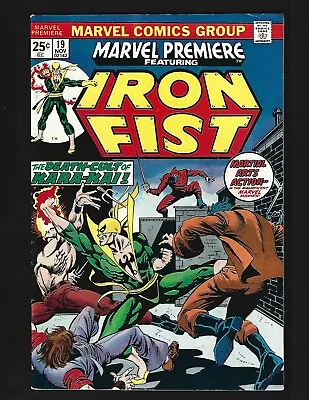 Buy Marvel Premiere #19 FN+ Starlin Early Iron Fist 1st Colleen Wing Hulk 181 Ad • 27.94£