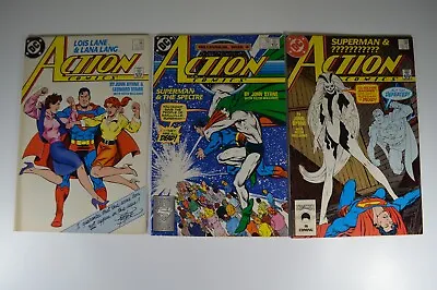 Buy Action Comics #595, 596, 597 DC Comics 1987 B1S1 • 7.92£