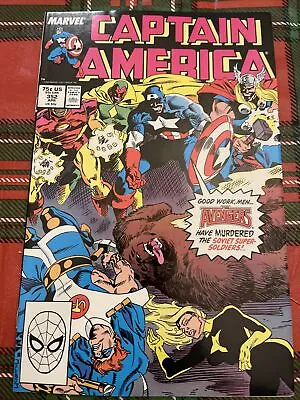 Buy Captain America #352 - 1st Team Up Of Supreme Soviets - 1st Fantasma • 3.20£