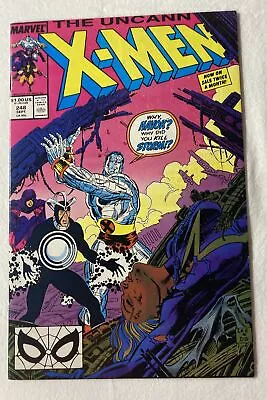 Buy Uncanny X-Men 248 Marvel Comics FN/VF  1st Jim Lee X-Men Key Issue 1989 • 7.96£