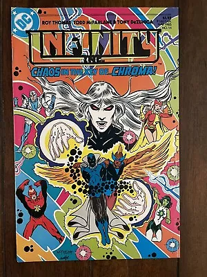 Buy Infinity Inc 14/15 DC 1985 Key 1st And 2nd Todd McFarlane Cover Art • 80.04£